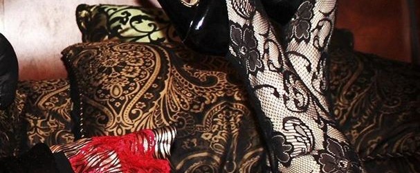 Black Lace, Thigh Highs, Italian Hosiery, Luxor Living and Style, fashion, sexy, style