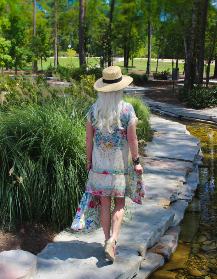 Johnny Was The Woodlands, silk tunic, The Woodlands Texas , over 50 blogger, Living and Style blog, fashion, stylist,blog, blogger, The Woodlands, shopping in The Woodlands